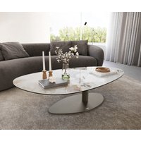 DELIFE Edge Couchtisch Oval 140x75