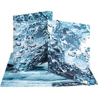 HERMA Eckspannermappe, Nature, DIN A3, Karton, Water – Bild 2
