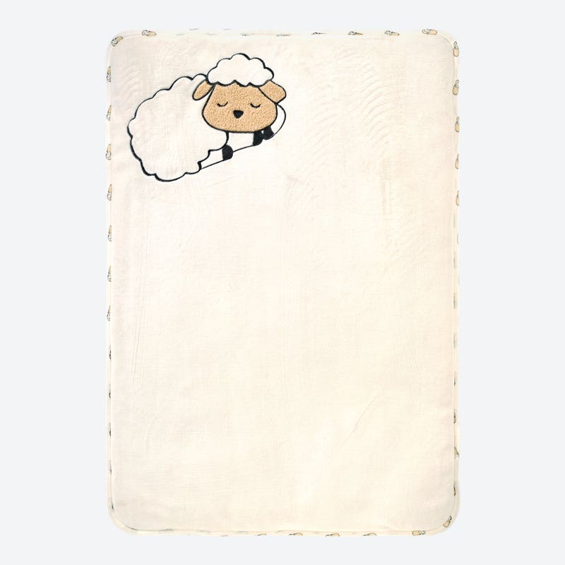 NKD 5221110 Babydecke Schaf 100x70 cm – Bild 3