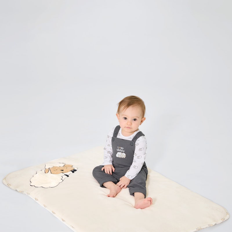 NKD 5221110 Babydecke Schaf 100x70 cm – Bild 4