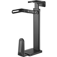 LogiLink PC-Halter, zur Untertisch-/Wandmontage, schwarz