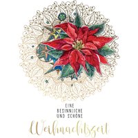 CACTUS Weihnachtskarte, Weihnachtsstern – Bild 2