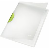LEITZ Klemmhefter ColorClip Magic, DIN A4, PP, dunkelgrün-