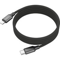 ANSMANN Magnetisches Daten- & Ladekabel, USB-C - Lightning