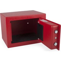 pavo Mini-Tresor, mit Elektronikschloss, rot – Bild 2