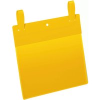 DURABLE Gitterboxtasche, mit Lasche A5 quer, gelb – Bild 2