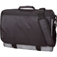 LiGHTPAK Umhängetasche, WAVE, Polyester, schwarz/grau