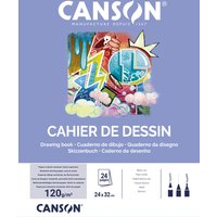 CANSON Zeichenheft, blanko, 120 g/qm, DIN A4 – Bild 2
