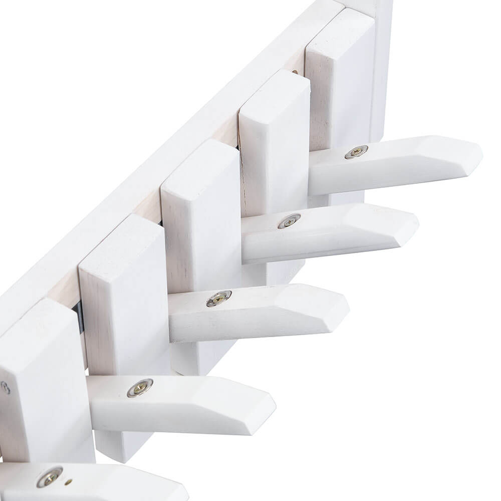 Home Deluxe 4058166436948 Garderobenleiste Weiß – Bild 6