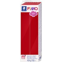 FIMO SOFT Modelliermasse, ofenhärtend, weihnachtsrot, 454 g