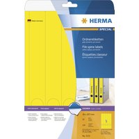 HERMA Ordnerrücken-Etiketten SPECIAL, 38 x 297 mm, rot