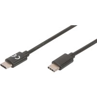 DIGITUS USB 3.0 Anschlusskabel, USB-C - USB-C Stecker, 1,8 m