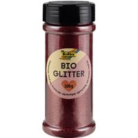 folia BIO Glitter, 100 g, rot