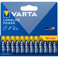 VARTA Alkaline Batterie, LONGLIFE POWER, Micro AAA, 12er – Bild 2