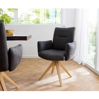 DELIFE Jova-Flex Drehstuhl Mikrofaser