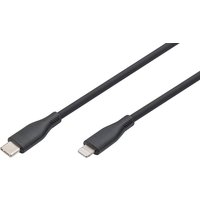 DIGITUS Silikon-Anschlusskabel, USB-C - Lightning, 0,5 m