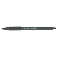 BIC Druckkugelschreiber Soft Feel Clic Grip, schwarz