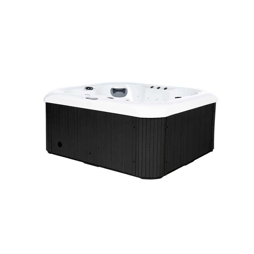Outdoor Whirlpool mit Treppe und Thermoabdeckung SEA STAR 180 x 160 cm 4 Personen – Bild 6