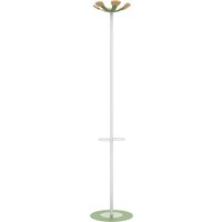 UNiLUX Garderobenständer AURORA, Höhe: 1.680 mm, weiß / grün