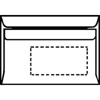 herlitz Briefumschlag, DIN lang, ohne Fenster, weiß – Bild 2