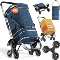 monzana 109122 Einkaufstrolley Blau
