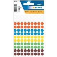 HERMA Markierungspunkte, Durchmesser: 8 mm, blau