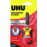 UHU Sekundenkleber PRÄZISION, 3 g Dosierspender, Blister – Bild 2