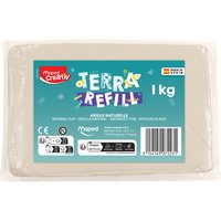 Maped Creativ Nachfüllpackung Ton für Töpferset, 1 kg