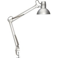 MAUL LED-Tischleuchte MAULstudy, mit Klemmfuß, silber