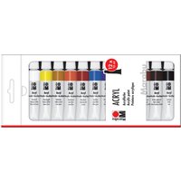 Marabu Acrylfarbe, 12 ml, 12er-Set