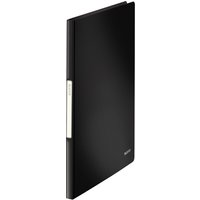 LEITZ Sichtbuch Solid, A4, PP, mit 20 Hüllen, schwarz