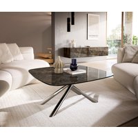 DELIFE Edge Emperador Couchtisch