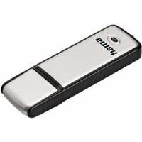 hama USB 2.0 Speicherstick, Fancy, 16 GB, schwarz/silber