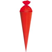 ROTH Bastelschultüte mit Verschluss, 700 mm, rot