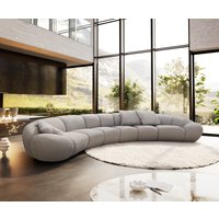 DELIFE Lunna Sofa 470x210 cm Grau – Bild 2