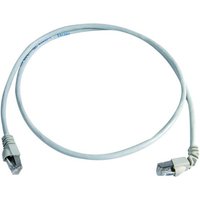 Telegärtner Patchkabel, Kat.6A (tief), S/FTP, 0,5 m, grau