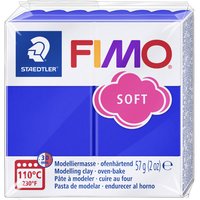 FIMO SOFT Modelliermasse, ofenhärtend, brillantblau, 57 g