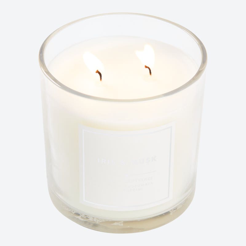 NKD 1740895 2-Docht-Duftkerze Glas – Bild 3