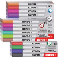 Kores Non-Permanent Marker, K MARKER W1, 10er Etui – Bild 2