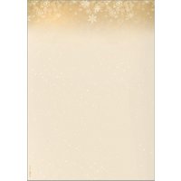 sigel Weihnachts-Motiv-Papier, Golden Christmas Night, A4 – Bild 2