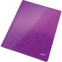 LEITZ Schnellhefter WOW, DIN A4, Karton, violett – Bild 2