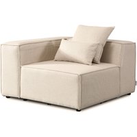 Home Deluxe 4058166244727 Ecksofa Beige – Bild 2