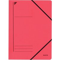 LEITZ Eckspannermappe, DIN A4, Karton 450 g/qm, rot – Bild 2