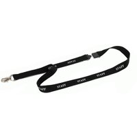 DURABLE Textilband 20 STAFF, Länge: 440 mm, schwarz