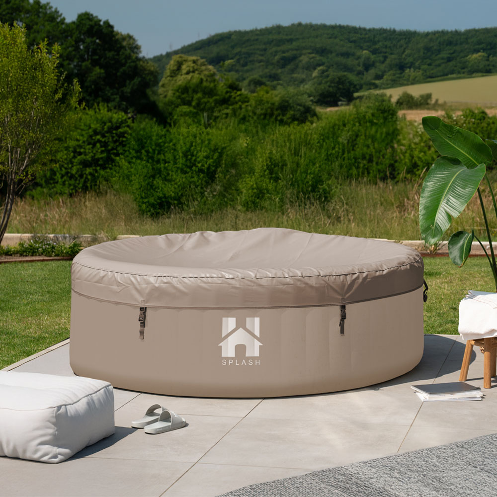 Whirlpool Abdeckung CAPE SPLASH - Beige – Bild 3