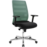 Topstar Bürodrehstuhl, Airpoint II, schwarz / mintgrün