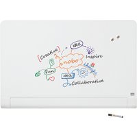 nobo Glas-Magnettafel Impression Pro Widescreen, 85, weiß – Bild 2