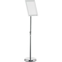 DURABLE Info-Bodenständer, Aluminium-Klapprahmen, DIN A4