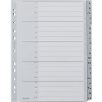 LEITZ Kunststoff-Register, A-Z, A4 Überbreite, 20-teilig