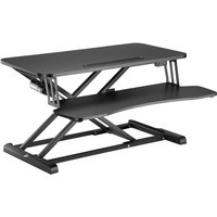 LogiLink Sitz-Steh Workstation mit Tastaturablage, elektrisch